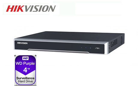 DS-7616NI-I2-16P-4TB    Hikvision 16ch PoE NVR