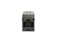 PANDUIT Mini-Com® TX6™ PLUS UTP RJ45 TG Jack Module BLACK