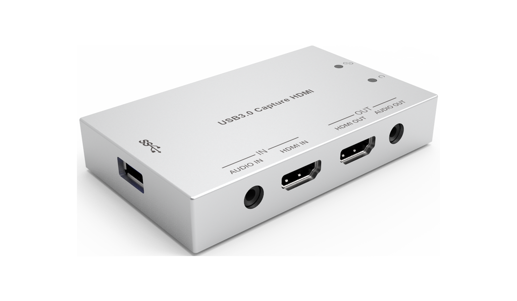 4K60 HDMI to USB3.0 Video Capture (Analog Audio In)
