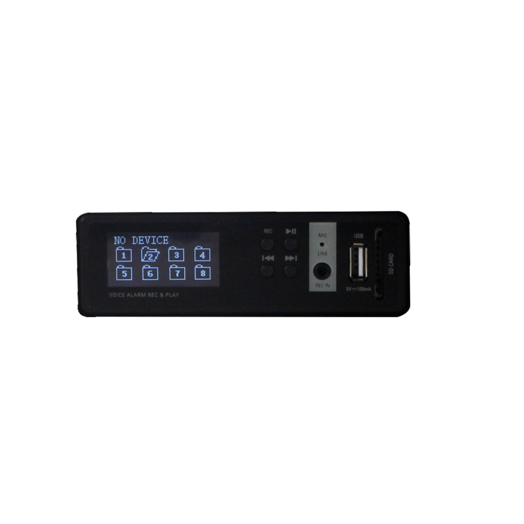 Voice alarm REC & PLAY