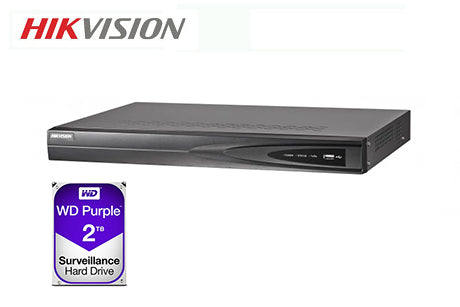 DS-7604NI-K1-4P-2TB   Hikvision 4ch PoE NVR