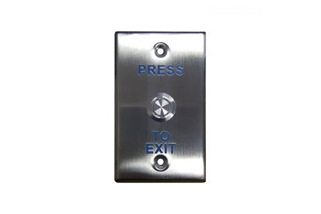 A-EX-PBT-019B-LED Exit Button S/STEEL