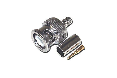 AC- BNC Connector 3PCS RG6 Crimp