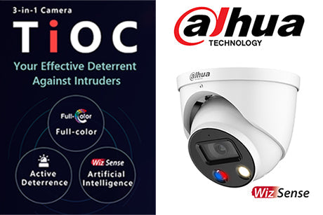 DH-IPC-HDW3549HP-AS-PV-0280B 5MP Full-color Active Deterrence WizSense Network Camera