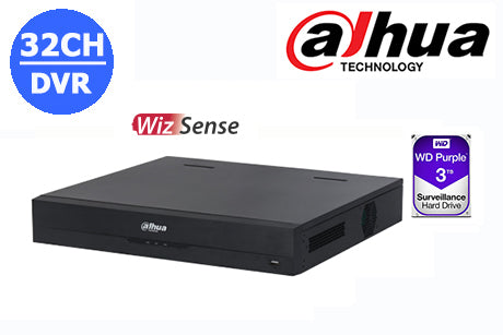 DH-XVR5432L-I2-3TB Dahua 4K HD-CVI 32CH DVR