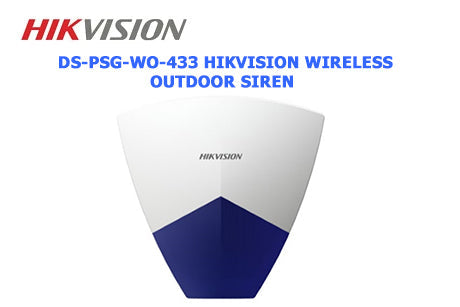 DS-PSG-WO-433 Hikvision Wireless Outdoor Siren