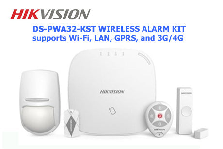 DS-PWA32-KST Hikvision AX Series Wireless Security Control Panel Kit with 3G/4G