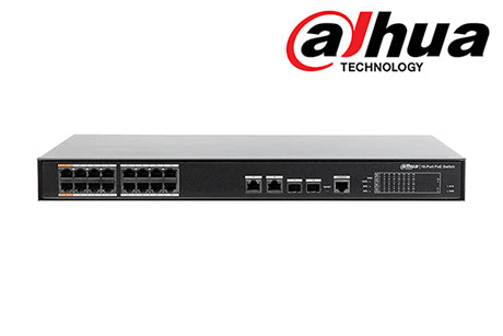 DH-PFS4218-16ET-190 Dahua 16Port POE Switch (unmanaged)